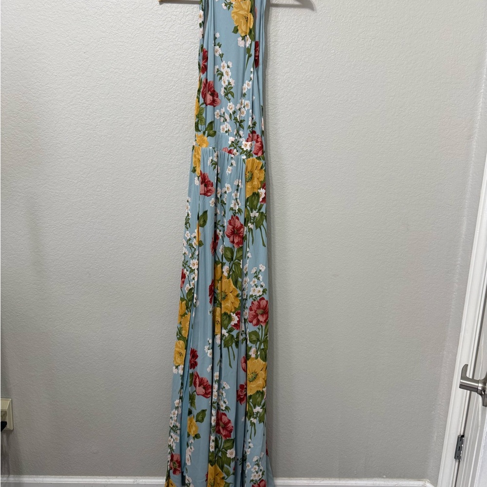 Reformation Andee Floral Maxi Dress